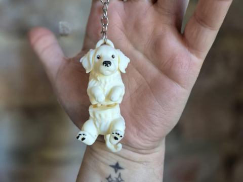 Golden Retriever - Brelok / Magnes Golden Retriever - Brelok / Magnes