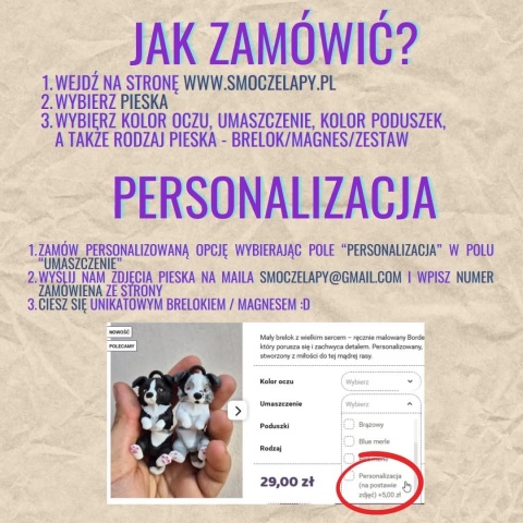 Szpic - Brelok / Magnes Szpic - Brelok / Magnes